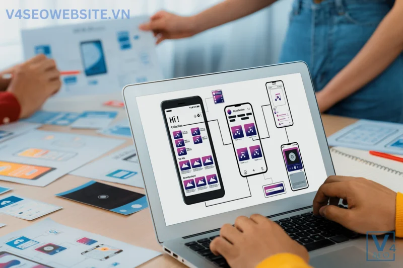 Dịch vụ thiết kế phần mềm, chuyển đổi số cho doanh nghiệp 3 Quy trình thiết kế phần mềm của V4SEO đáp ứng tốt nhất cho khách hàng