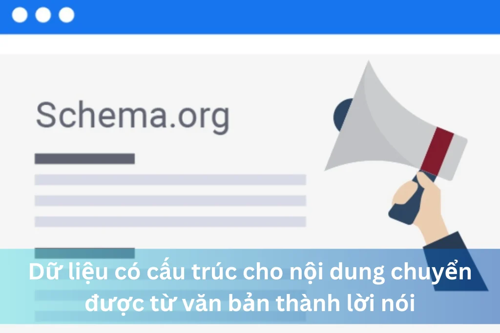 Dữ liệu có cấu trúc cho nội dung chuyển được từ văn bản thành lời nói 1 Ảnh đại diện của Dữ liệu có cấu trúc cho nội dung chuyển được từ văn bản thành lời nói