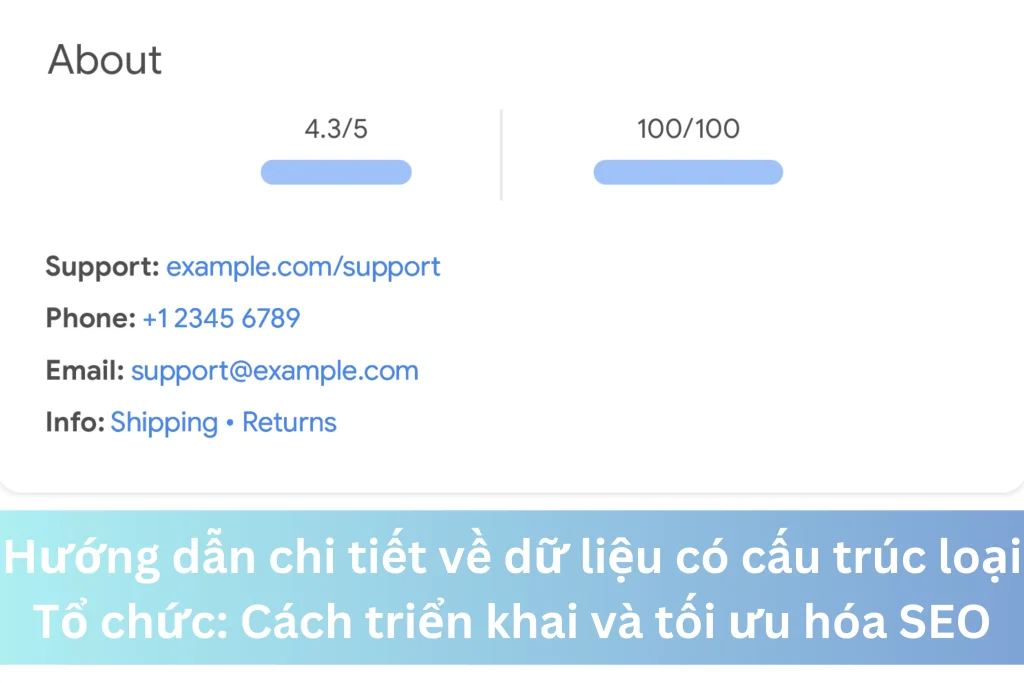 Hướng dẫn chi tiết về dữ liệu có cấu trúc loại Tổ chức: Cách triển khai và tối ưu hóa cho SEO 13 Ảnh đại diện của Hướng dẫn chi tiết về dữ liệu có cấu trúc loại Tổ chức: Cách triển khai và tối ưu hóa cho SEO