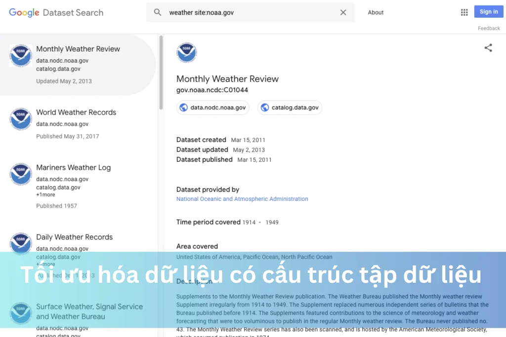 Tối ưu hóa dữ liệu có cấu trúc tập dữ liệu để nâng cao khả năng phát hiện trên Google 12 Ảnh đại diện của Tối ưu hóa dữ liệu có cấu trúc tập dữ liệu để nâng cao khả năng phát hiện trên Google