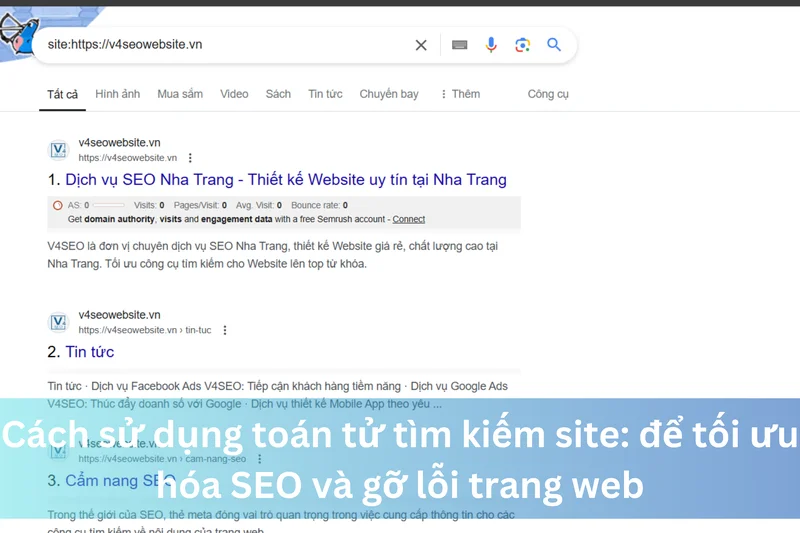 Cách sử dụng toán tử tìm kiếm site: để tối ưu hóa SEO và gỡ lỗi trang web 11 Ảnh đại diện của Cách sử dụng toán tử tìm kiếm site: để tối ưu hóa SEO và gỡ lỗi trang web