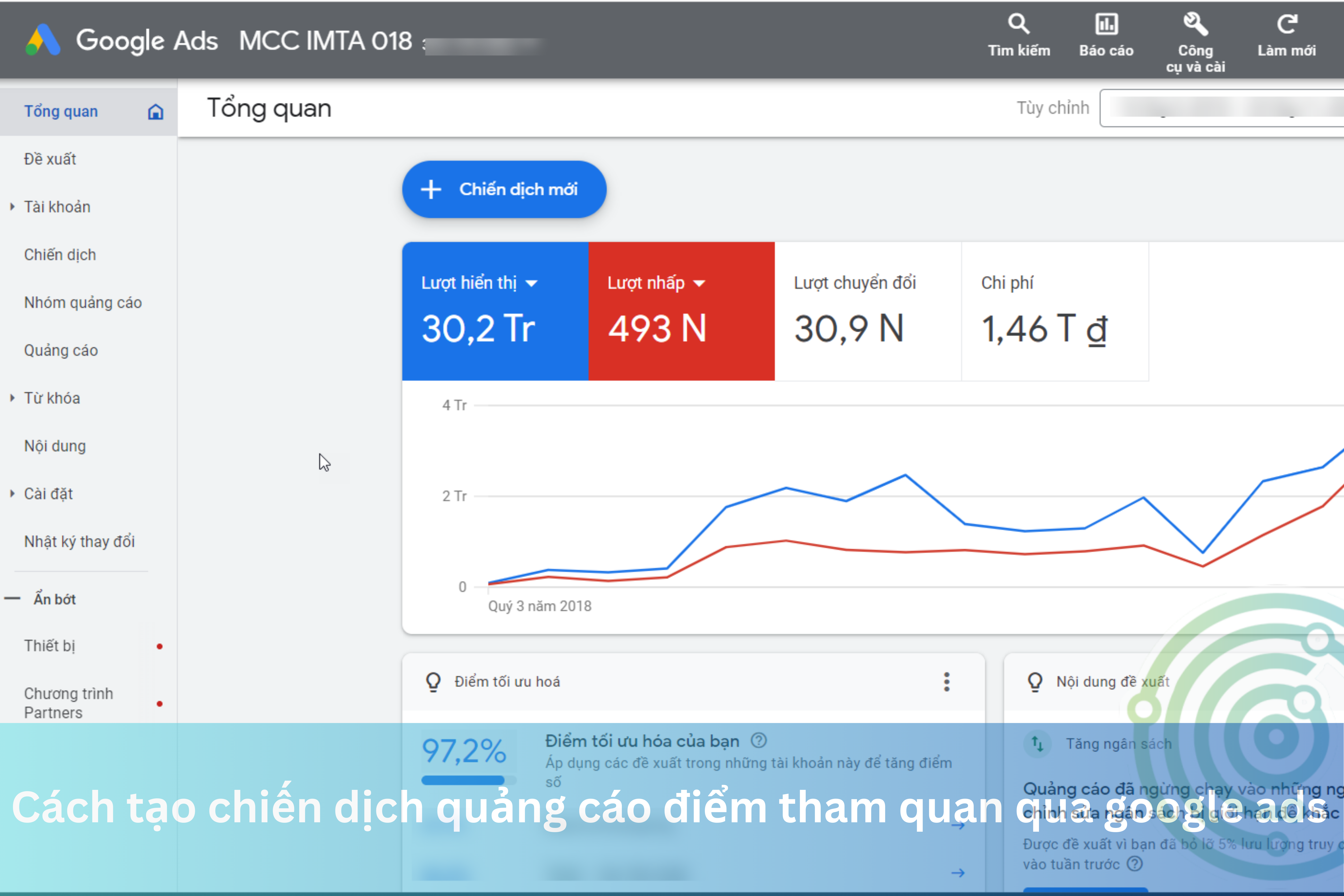 Ảnh đại diện của Cách tạo chiến dịch quảng cáo điểm tham quan qua google ads