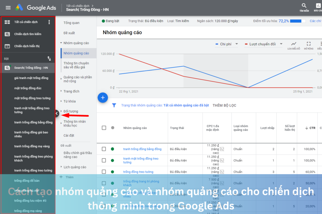 Cách tạo nhóm quảng cáo và nhóm quảng cáo cho chiến dịch thông minh trong Google Ads 2 Ảnh đại diện của Cách tạo nhóm quảng cáo và nhóm quảng cáo cho chiến dịch thông minh trong Google Ads