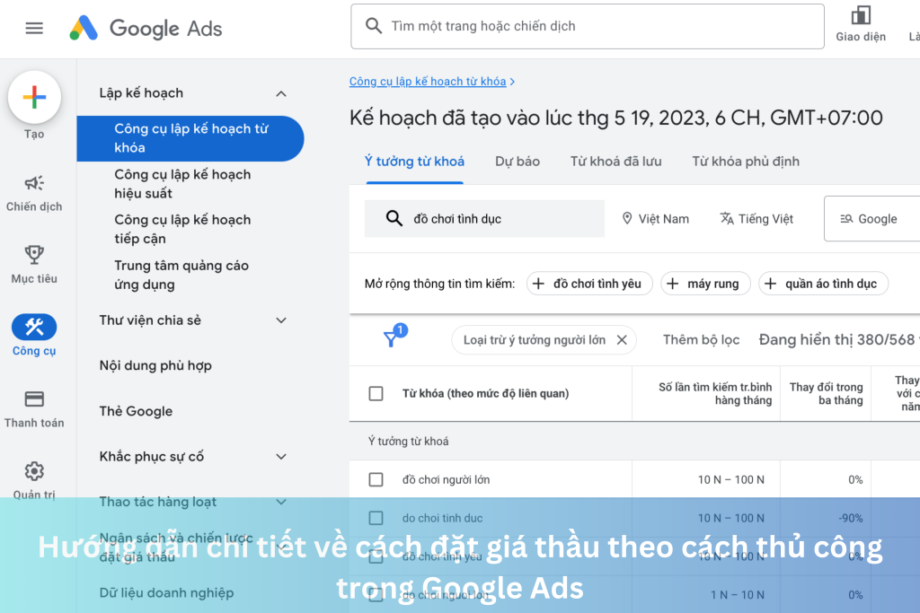 Hướng dẫn chi tiết về cách đặt giá thầu theo cách thủ công trong Google Ads 4 Ảnh đại diện của Hướng dẫn chi tiết về cách đặt giá thầu theo cách thủ công trong Google Ads