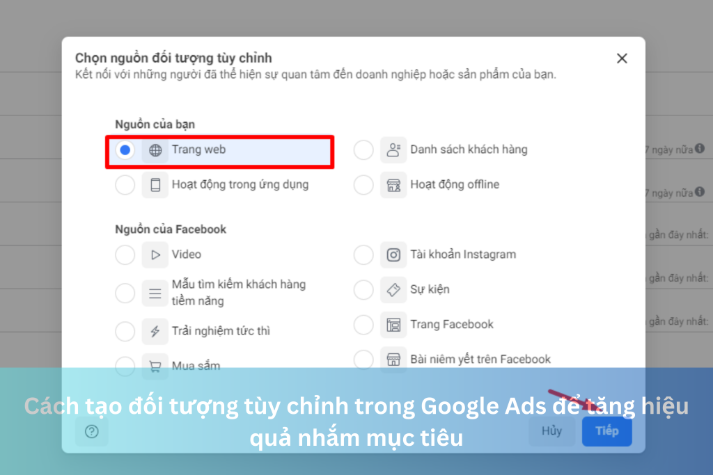 Cách tạo đối tượng tùy chỉnh trong Google Ads để tăng hiệu quả nhắm mục tiêu 6 Ảnh đại diện của Cách tạo đối tượng tùy chỉnh trong Google Ads để tăng hiệu quả nhắm mục tiêu