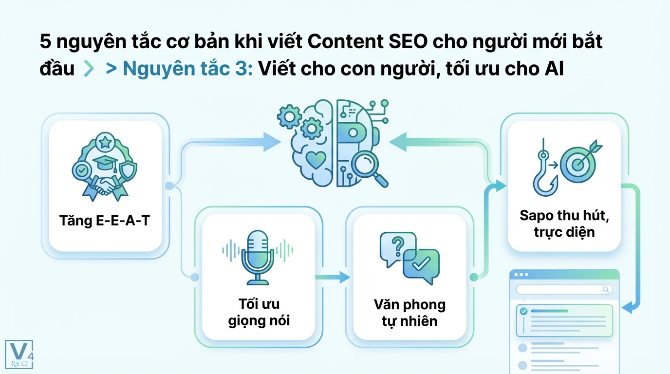 Viết Content SEO Cho Người Mới: 5 Nguyên Tắc Vàng Tối Ưu Cho AI 4 Sai lầm phổ biến khi làm Content SEO gồm nhồi nhét từ khóa, bỏ qua tối ưu di động, nội dung mỏng thiếu giá trị, và quên lời kêu gọi hành động CTA