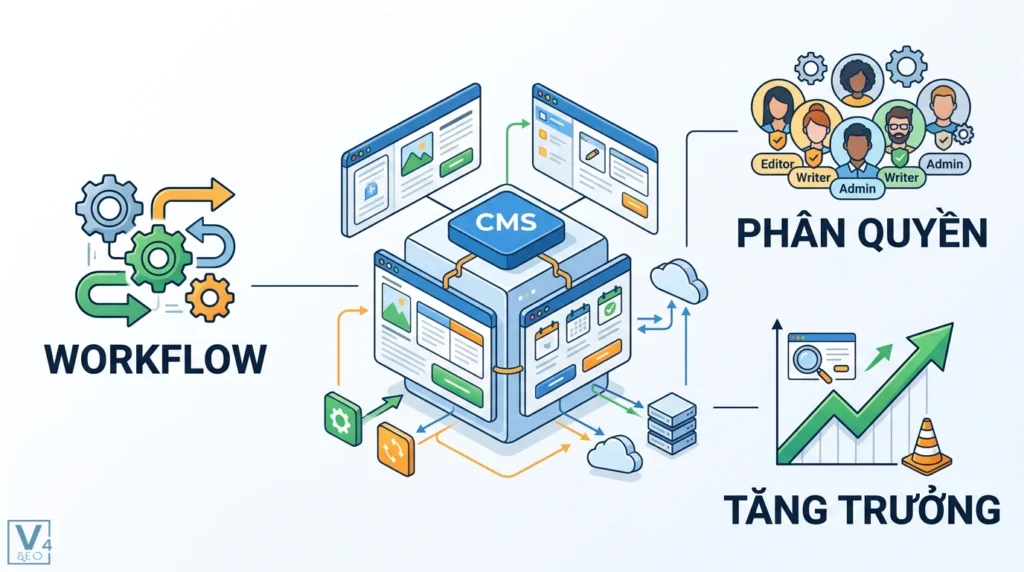 Bí quyết quản lý nội dung hiệu quả cho trang web lớn: Xây dựng hệ thống 8 bi quyet quan ly noi dung hieu qua cho trang web lon 0