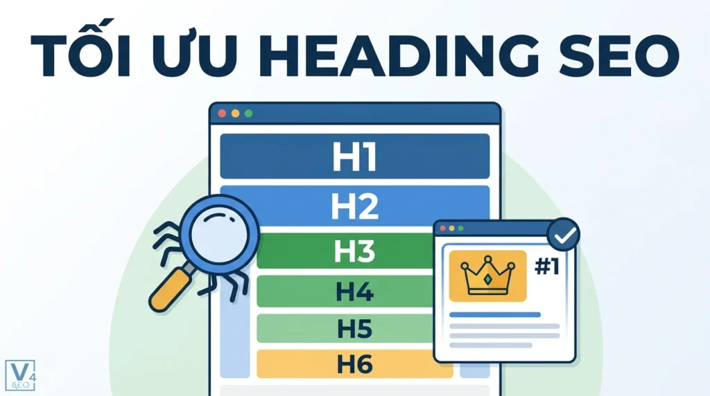 Cách dùng Heading (H1-H6) trong SEO: Tối ưu Semantic & Featured Snippet 4 cach su dung heading h1 h2 h3 trong bai viet seo 0
