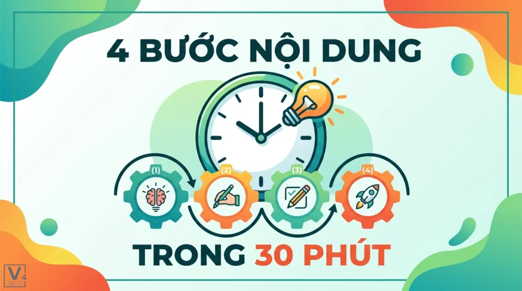Cách tạo nội dung hấp dẫn trong vòng 30 phút với quy trình 4 bước 3 cach tao noi dung hap dan trong vong 30 phut 0