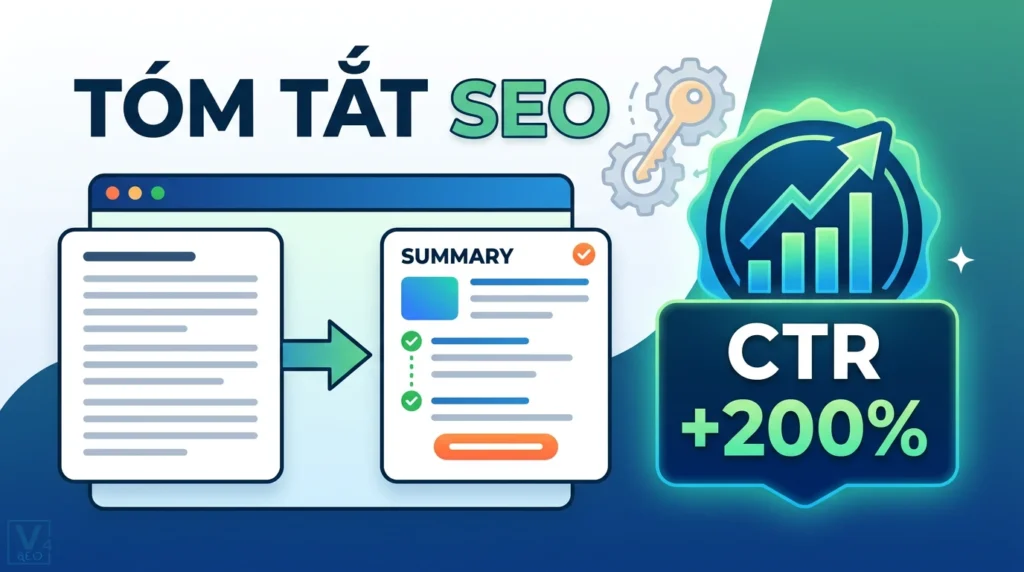 Cách viết bài tóm tắt (Summary) SEO: Công thức tăng 200% CTR 4 cach viet bai tom tat summary seo 0