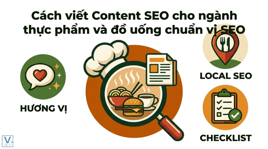 Cách viết Content SEO cho ngành thực phẩm và đồ uống chuẩn vị SEO 4 cach viet content seo cho nganh thuc pham va do uong 0