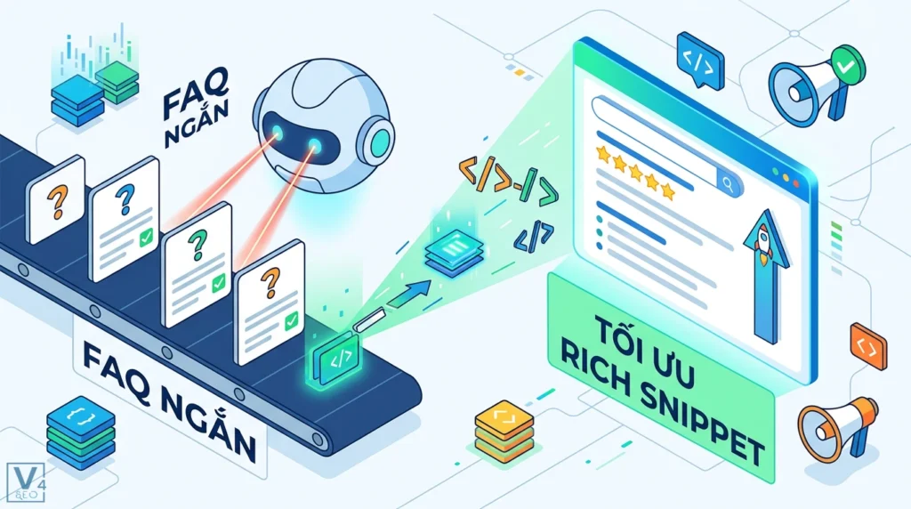Cách viết FAQ ngắn cho máy học trích xuất và tối ưu Rich Snippet 5 cach viet faq ngan cho may hoc trich xuat 0
