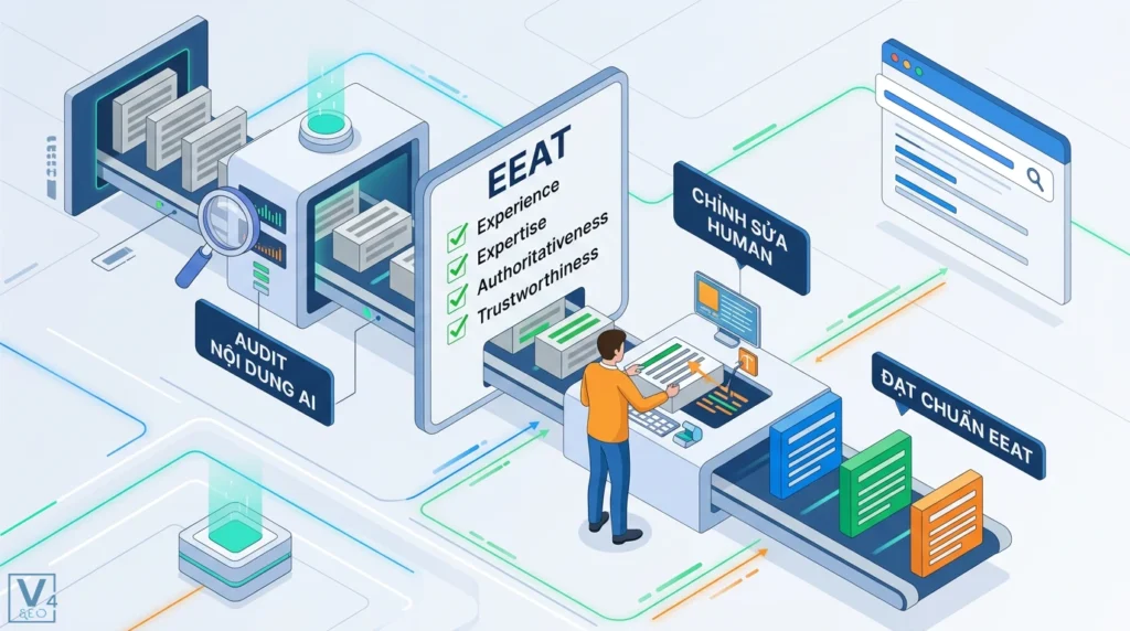 Chống trùng lặp nội dung do AI: quy trình audit & làm mới chuẩn EEAT 14 chong trung lap noi dung do ai quy trinh audit lam moi 0