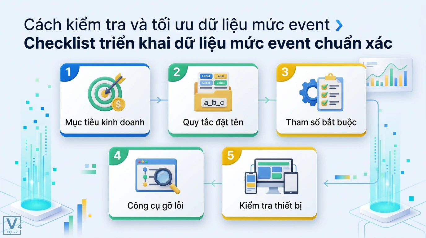 Dữ liệu mức event là gì: Ứng dụng trong GA4 và vận hành IoT 1 Dữ liệu mức event ghi lại chi tiết các hành động kèm dấu thời gian và ngữ cảnh như lượt nhấp thêm vào giỏ hàng hoặc sự kiện mở cửa kho hàng