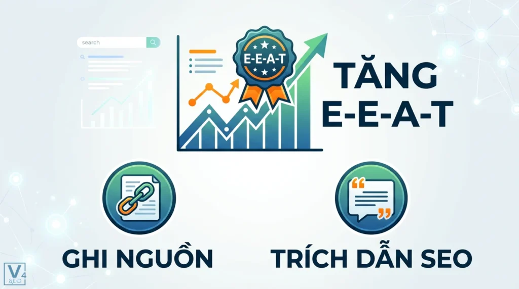 Cách ghi nguồn & trích dẫn đúng chuẩn SEO để tăng uy tín E-E-A-T 7 ghi nguon trich dan chuan seo nang cao uy tin tang e e a t cho website 0