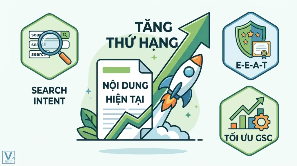 Làm sao để cải thiện thứ hạng từ khóa qua tối ưu nội dung hiện tại? 6 lam sao de cai thien thu hang tu khoa qua toi uu noi dung hien tai 0