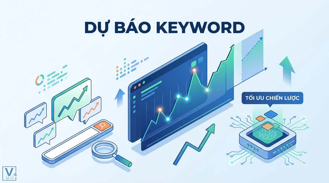 Predictive Content: dự báo keyword tiềm năng bằng time-series 1 Predictive Content tích hợp phân tích dữ liệu ML, dự báo chủ đề, xu hướng và từ khóa để lập lộ trình nội dung giúp tăng trưởng SEO bền vững