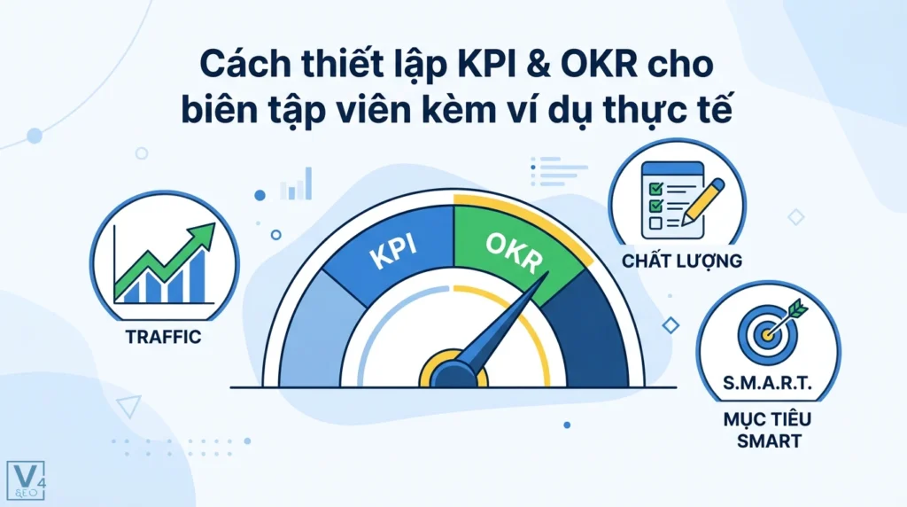 Cách thiết lập KPI & OKR cho biên tập viên kèm ví dụ thực tế 13 nang cao hieu suat cach thiet lap kpi okr cho bien tap vien 0