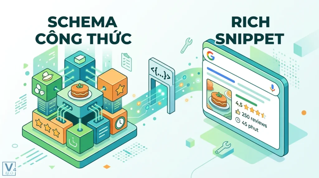 Recipe Schema: Quy tắc & ví dụ chi tiết để hiển thị Rich Snippet 5 recipe schema quy tac vi du chi tiet 0