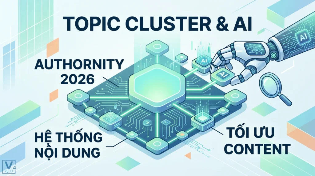 Topic Cluster 2026: Xây Dựng Nội Dung SEO Hiệu Quả Cùng AI 10 su dung mo hinh topic cluster de xay dung chien luoc noi dung seo hieu qua 0