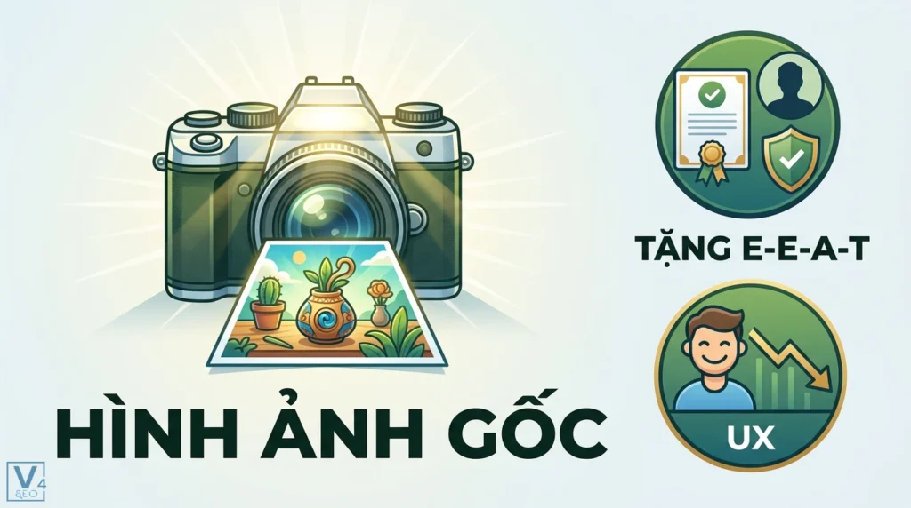 Tại sao hình ảnh độc đáo giúp tăng E-E-A-T và cải thiện UX? 2 tai sao viec su dung hinh anh doc dao trong noi dung seo la quan trong 0