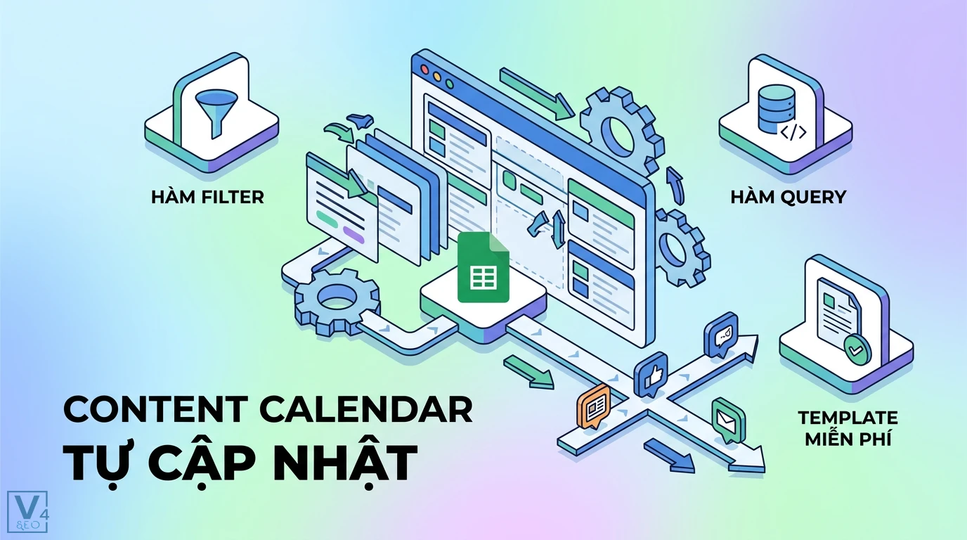 Thiết lập Content Calendar tự cập nhật bằng Google Sheets từ A-Z 1 Google Sheets làm Content Calendar linh hoạt hỗ trợ cộng tác thời gian thực, tự động hóa thông minh, tích hợp và tiết kiệm chi phí