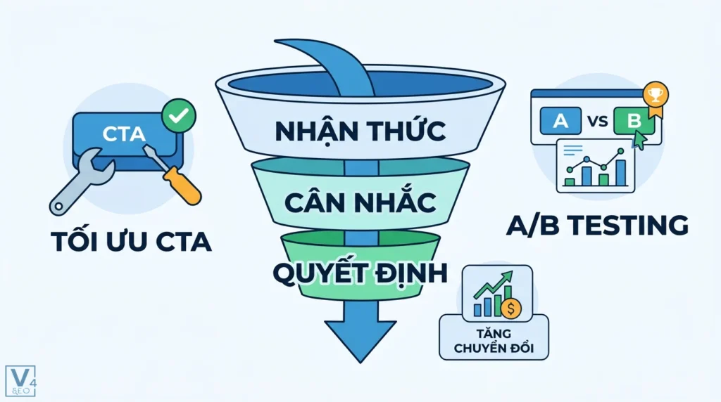 Tối ưu CTA theo giai đoạn hành trình khách hàng: Tăng chuyển đổi 3 toi uu cta hieu qua theo hanh trinh khach hang de tang chuyen doi 0