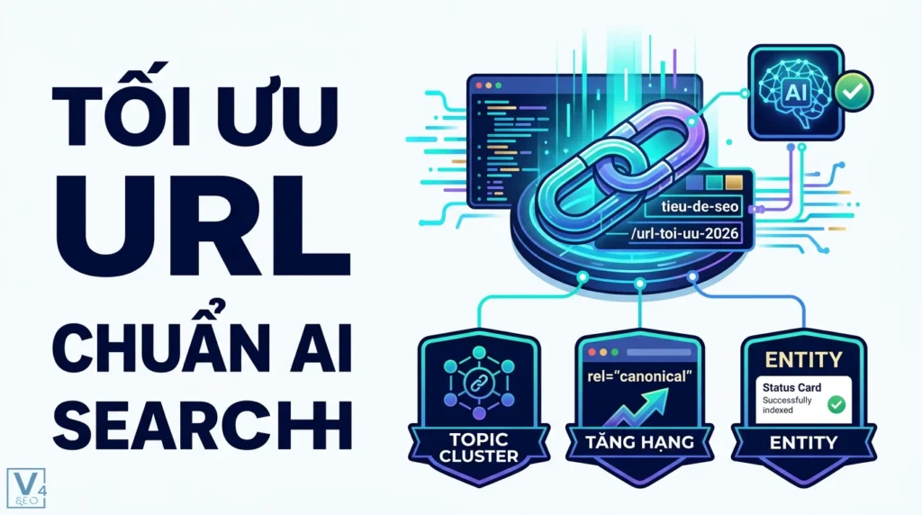 Tối ưu URL để tăng thứ hạng bài viết 2026: Chuẩn AI Search 3 toi uu url de tang thu hang bai viet 0