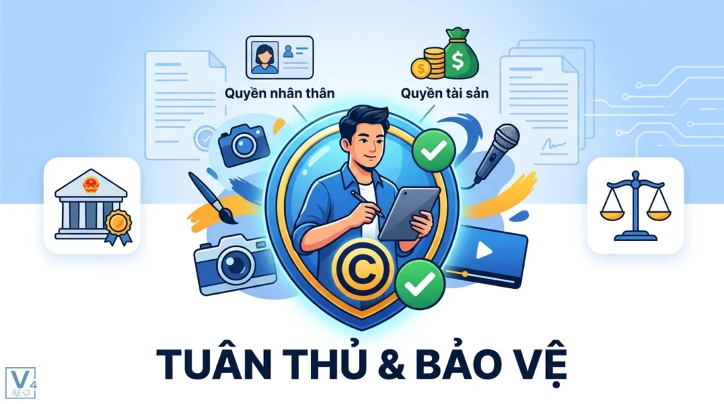 Bản quyền hình ảnh & nội dung – hướng dẫn tuân thủ cho creator 11 tuan thu ban quyen hinh anh noi dung truc tuyen tranh rui ro phap ly 0