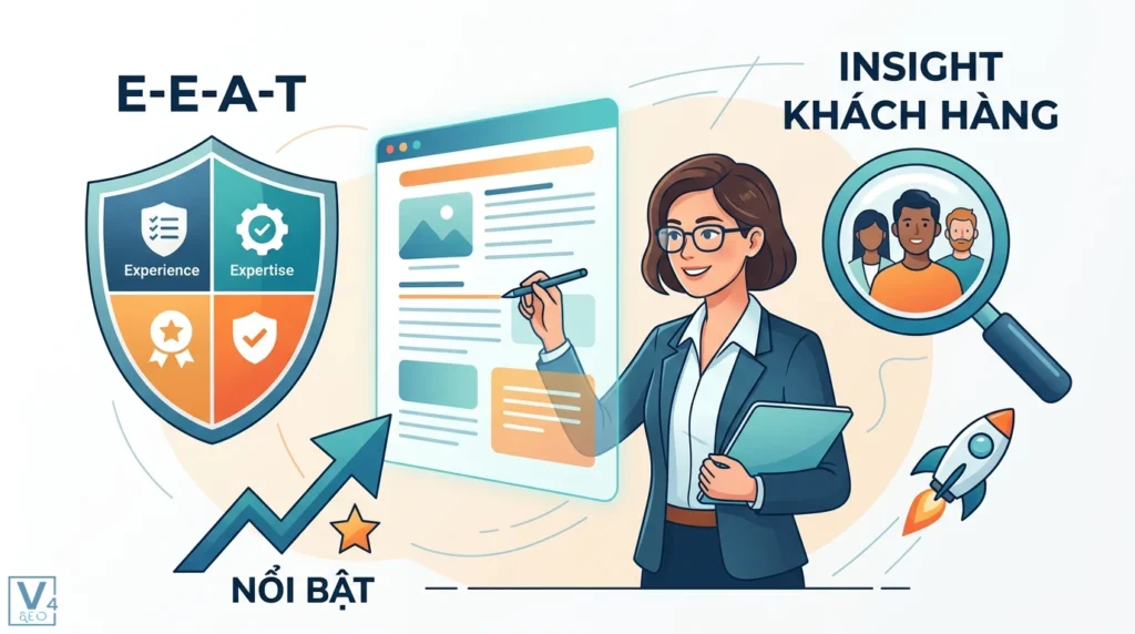Viết bài SEO cho dịch vụ tư vấn: Làm sao để nổi bật? Mẹo E-E-A-T 2 viet bai seo cho dich vu tu van lam sao de noi bat 0
