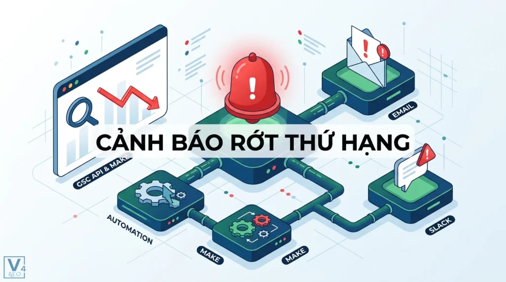 Hướng dẫn xây dựng hệ thống cảnh báo thứ hạng rớt qua Email/Slack 1 xay dung he thong canh bao thu hang seo qua email slack hieu qua 0