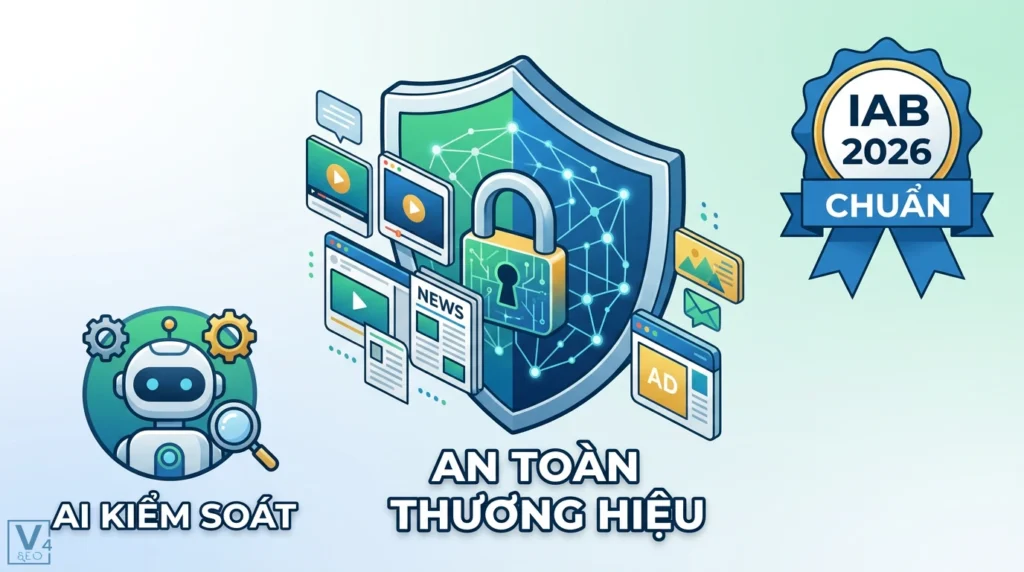 Tiêu chuẩn nội dung an toàn thương hiệu (Brand Safety) chuẩn IAB 2026 8 xay dung tieu chuan noi dung an toan thuong hieu vung chac 0