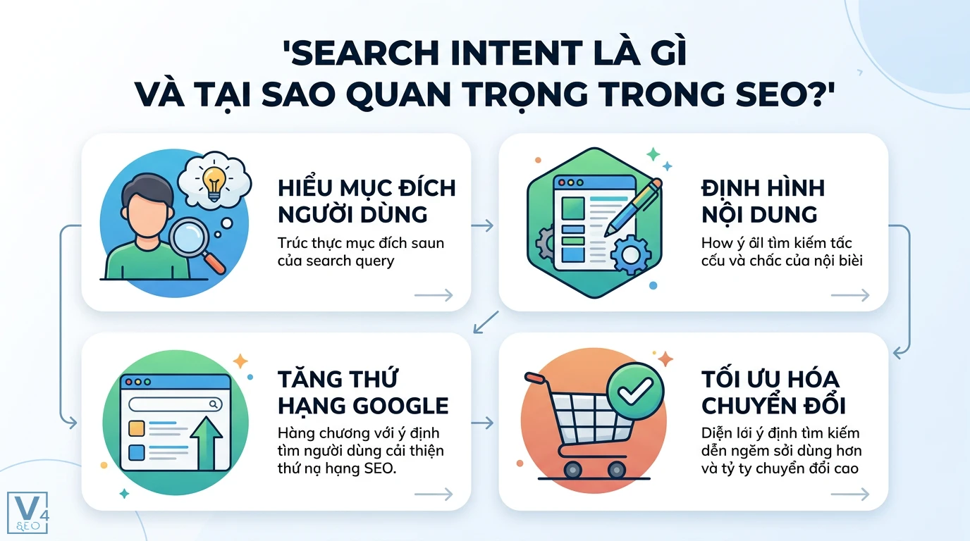 Phân loại search intent là gì? Quy trình tối ưu từ GSC và Ahrefs 3 Cách kiểm tra và tối ưu phân loại search intent từ dữ liệu Google Search Console và phân tích Ahrefs nhằm đồng điệu nội dung