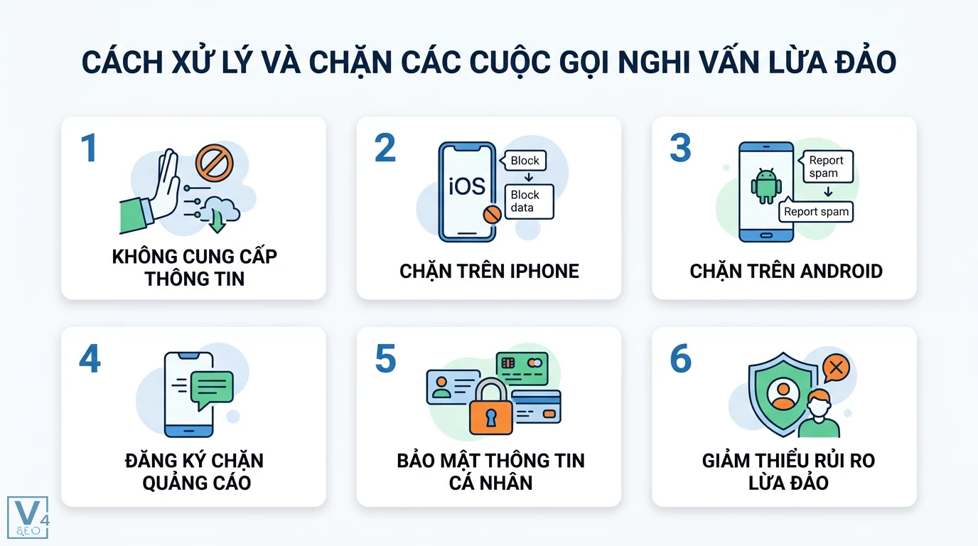 Tracking cuộc gọi là gì? Giải pháp Marketing hay cuộc gọi lừa đảo? 2 Cách xử lý và chặn các cuộc gọi nghi vấn lừa đảo bằng việc không cung cấp thông tin, chặn số trên iPhone, Android và đăng ký chặn quảng cáo
