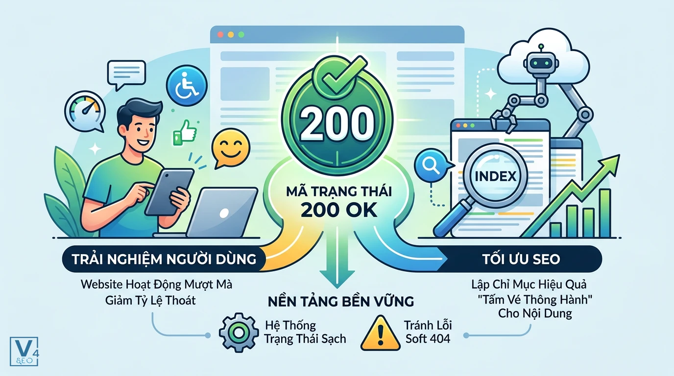 vai-tro-ma-trang-thai-200-ok Sơ đồ vai trò của mã trạng thái 200 OK trong việc cải thiện trải nghiệm người dùng và tối ưu hóa SEO cho website.