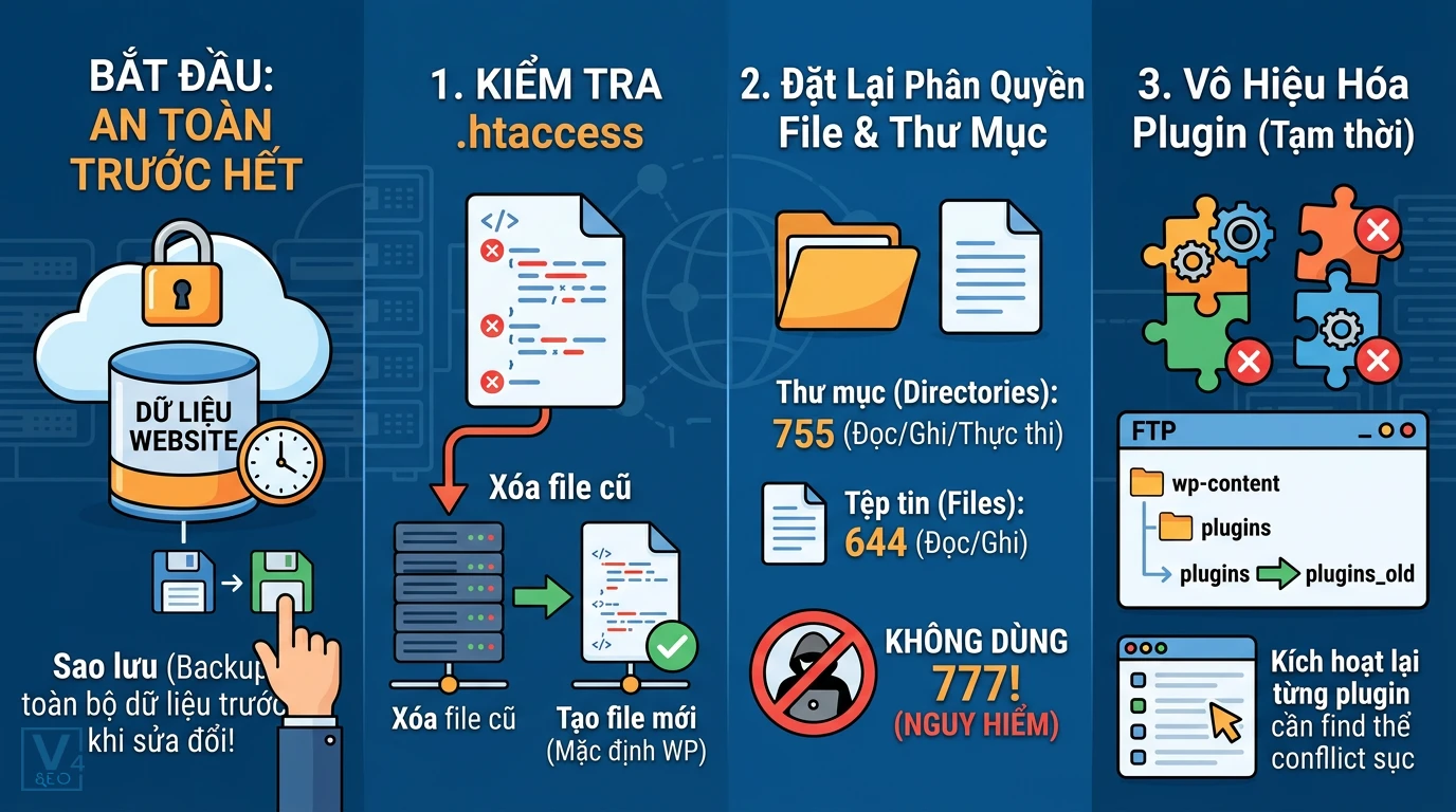 quy-trinh-sua-loi-403-forbidden-webmaster Quy trình 3 bước khắc phục lỗi 403 Forbidden dành cho quản trị viên website bắt đầu bằng việc sao lưu dữ liệu.