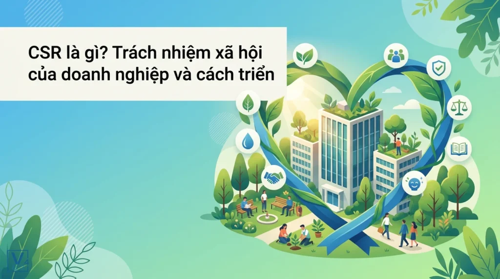CSR là gì? Trách nhiệm xã hội của doanh nghiệp và cách triển khai hiệu quả 12 Mô hình so sánh khái niệm CSR, ESG và CSV trong chiến lược phát triển bền vững của doanh nghiệp.
