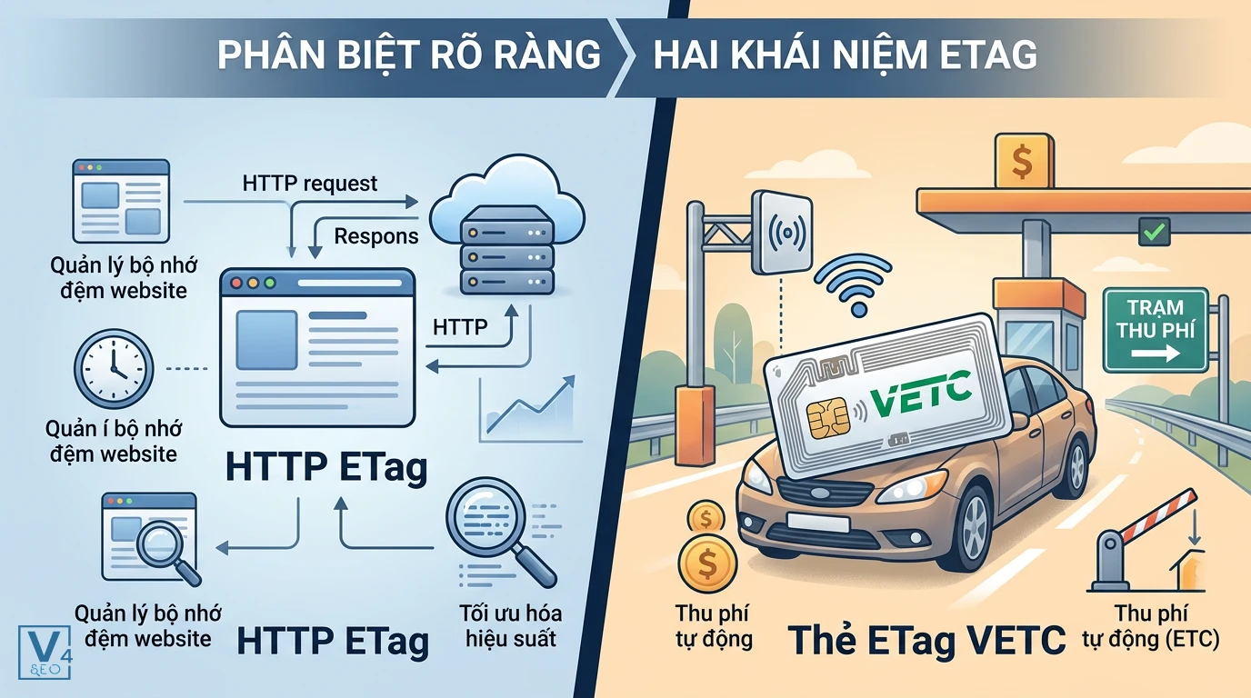 phan-biet-http-etag-va-vetc So sánh phân biệt giữa HTTP ETag dùng để quản lý bộ nhớ đệm website và thẻ ETag VETC dùng cho thu phí tự động.
