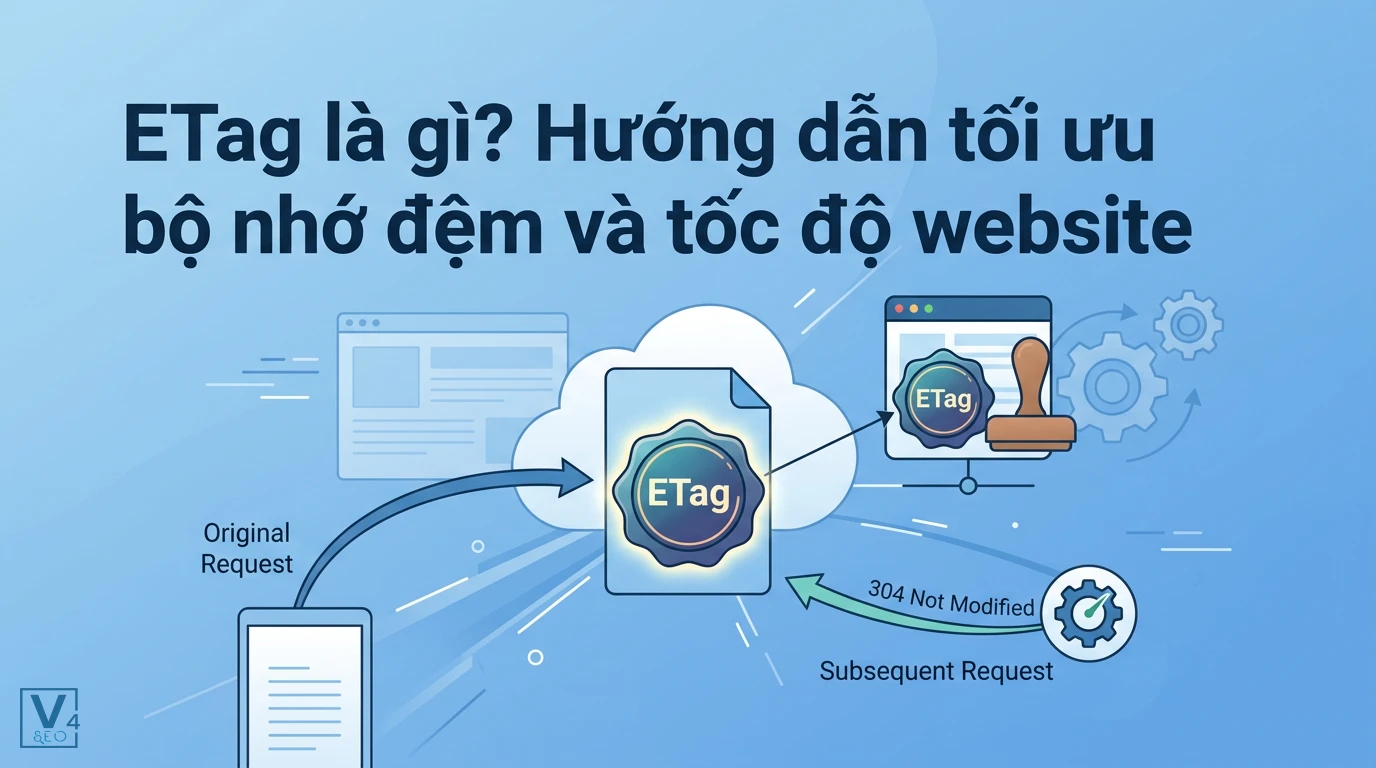 Cơ chế hoạt động của ETag giúp xác thực bộ nhớ đệm trình duyệt và tối ưu hóa tốc độ tải trang.