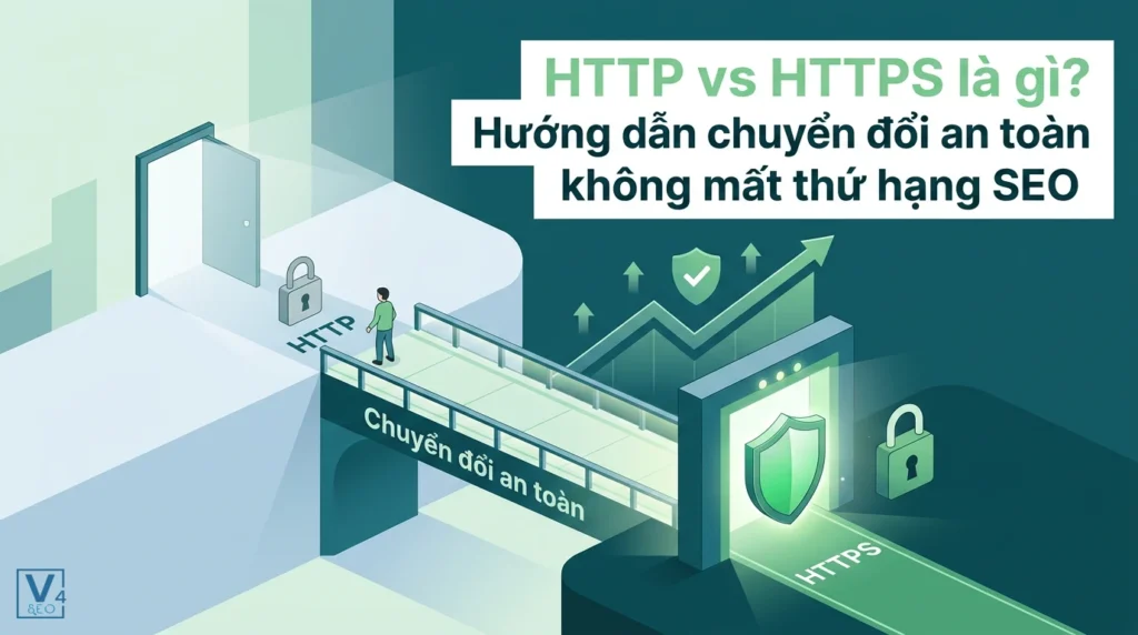 HTTP vs HTTPS là gì? Hướng dẫn chuyển đổi an toàn không mất thứ hạng SEO 5 Mô hình chuyển đổi an toàn từ giao thức HTTP kém bảo mật sang HTTPS giúp bảo vệ website và tăng trưởng SEO.