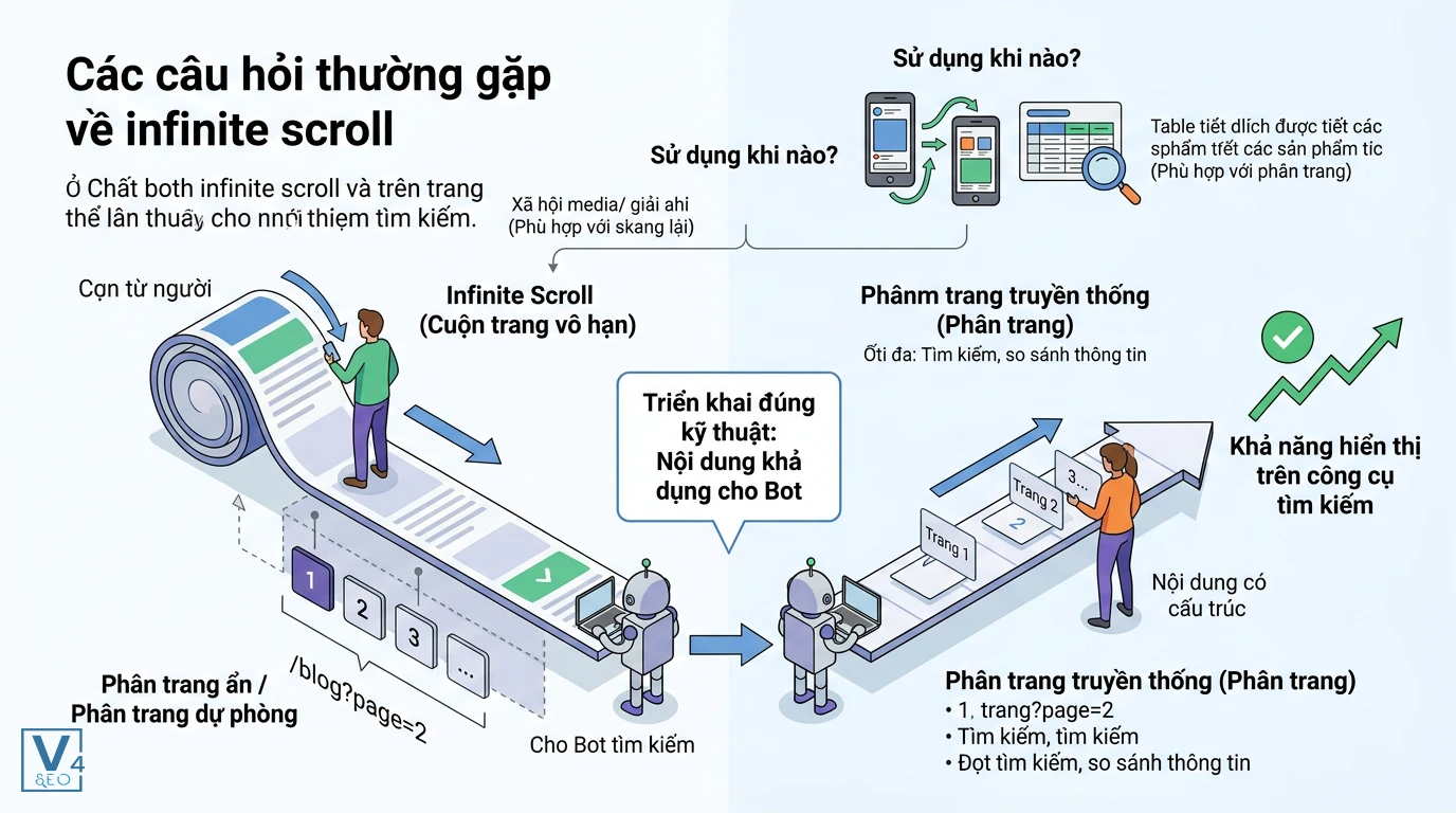 so-sanh-infinite-scroll-va-phan-trang So sánh infinite scroll và phân trang truyền thống giúp tối ưu SEO và trải nghiệm người dùng.