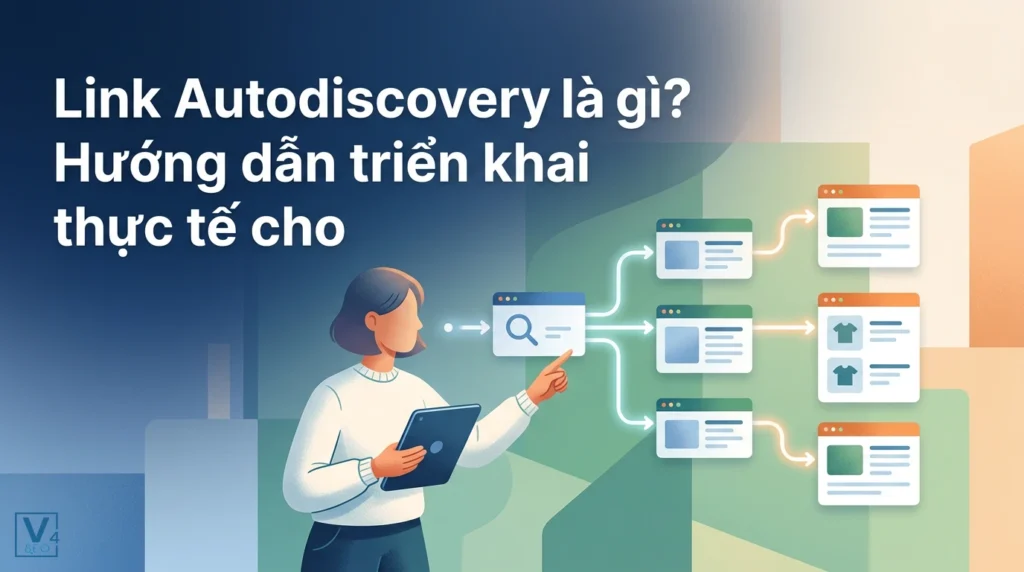 Link Autodiscovery là gì? Hướng dẫn triển khai thực tế cho website 14 Mô hình minh họa cơ chế tự động phát hiện liên kết giúp tối ưu hóa cấu trúc website hiệu quả