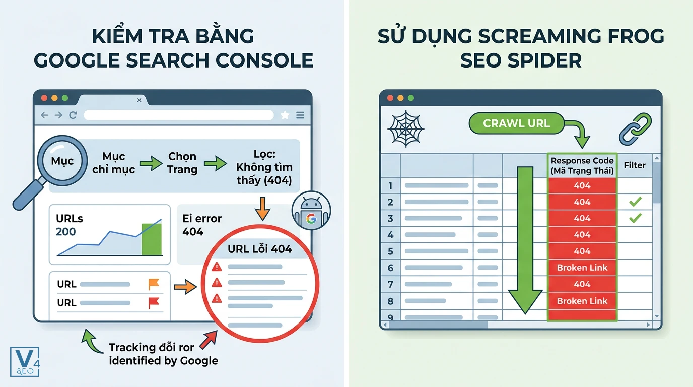phuong-phap-phat-hien-loi-404-website Quy trình kiểm tra lỗi 404 bằng Google Search Console và phần mềm Screaming Frog