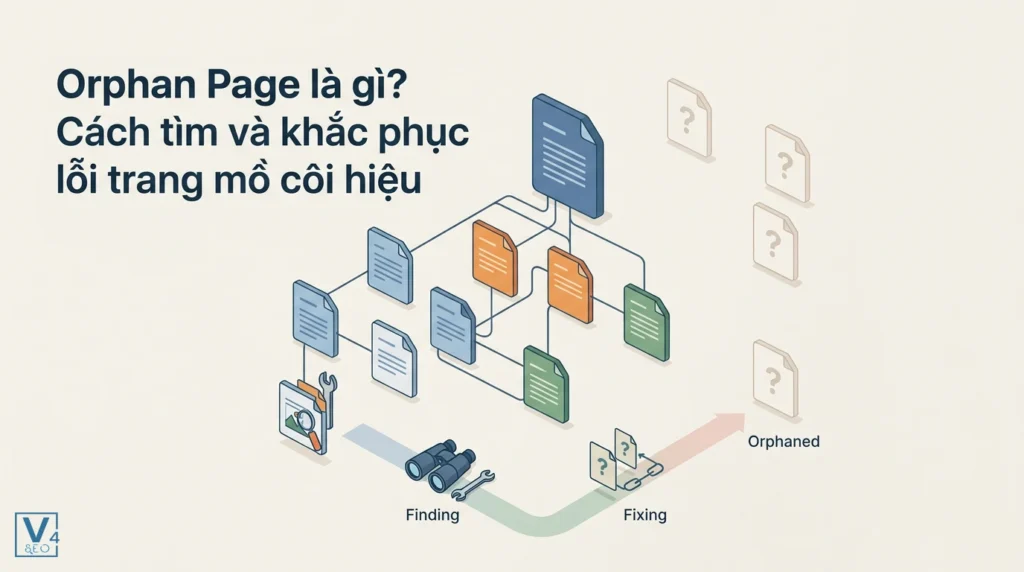 Orphan Page là gì? Hướng dẫn tìm và khắc phục lỗi trang mồ côi 5 Mô hình cấu trúc liên kết website giúp nhận diện và xử lý các orphan page nằm ngoài hệ thống link nội bộ.