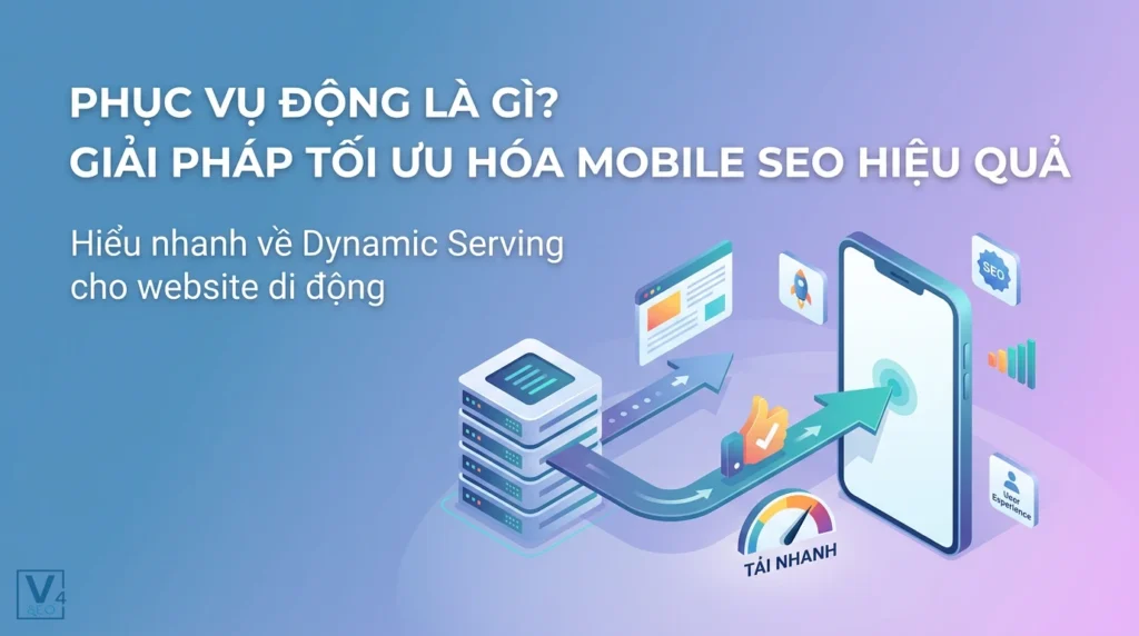 Phục vụ động là gì? Giải pháp tối ưu hóa Mobile SEO hiệu quả 8 Mô hình truyền tải dữ liệu tối ưu từ máy chủ đến thiết bị di động giúp tăng tốc độ tải trang và cải thiện Mobile SEO.