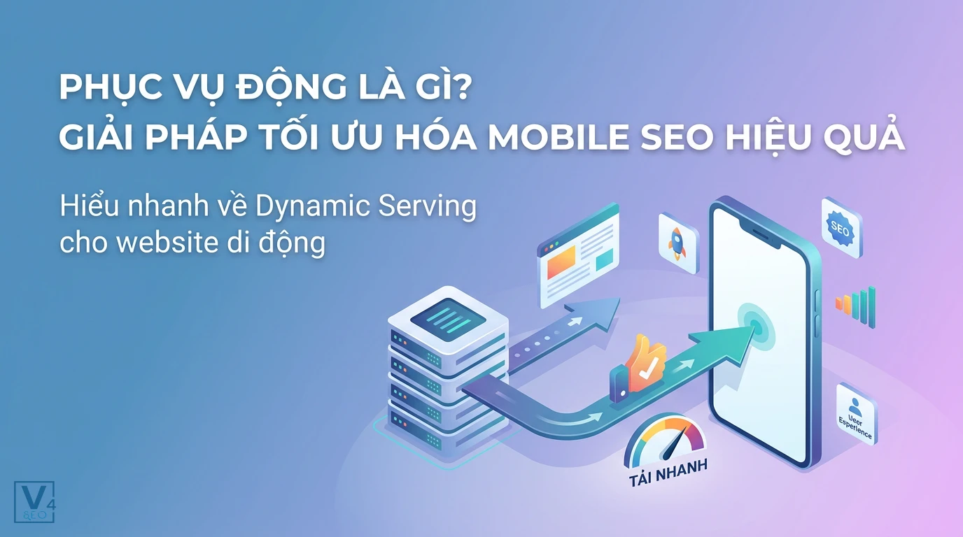Mô hình truyền tải dữ liệu tối ưu từ máy chủ đến thiết bị di động giúp tăng tốc độ tải trang và cải thiện Mobile SEO.