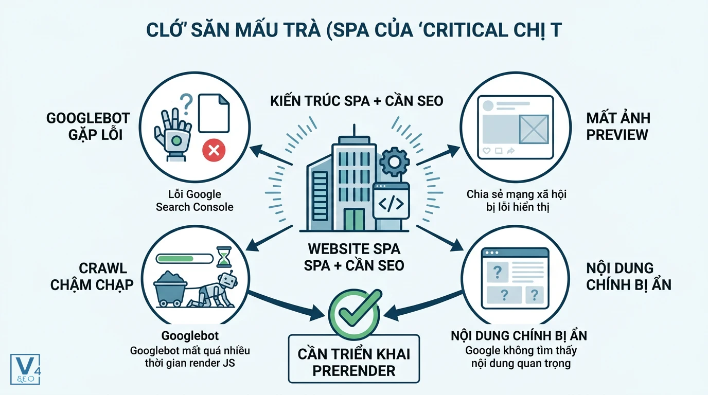 dau-hieu-website-can-prerender Các dấu hiệu cho thấy website SPA cần triển khai prerender để tối ưu SEO và hiển thị nội dung.
