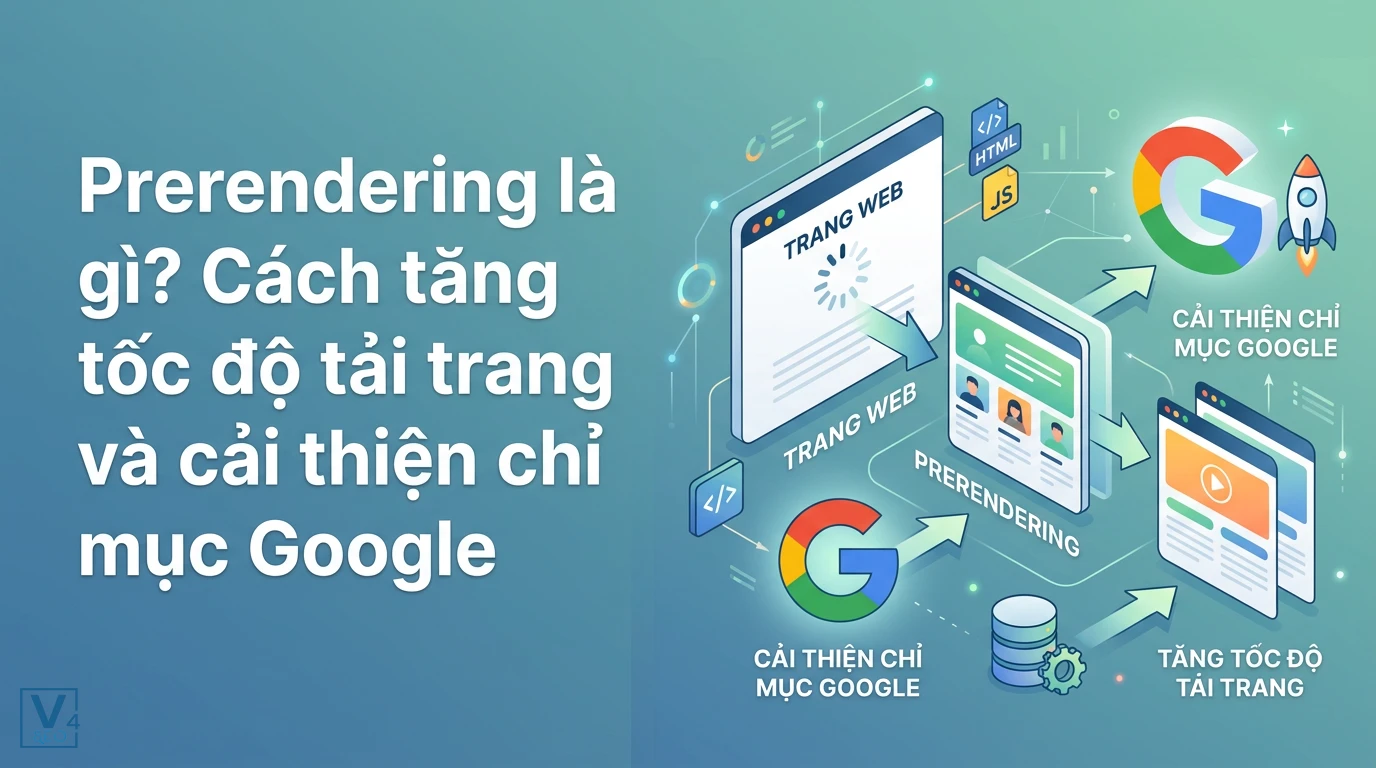 Mô hình prerendering giúp tối ưu hóa tốc độ tải trang và hỗ trợ Googlebot lập chỉ mục website hiệu quả hơn.