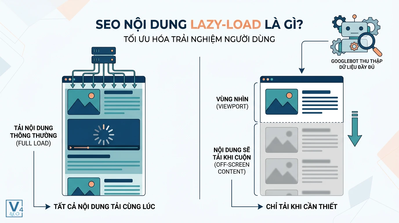 co-che-hoat-dong-seo-noi-dung-lazy-load So sánh cơ chế tải toàn bộ nội dung cùng lúc và kỹ thuật SEO nội dung lazy-load giúp tối ưu tốc độ tải trang