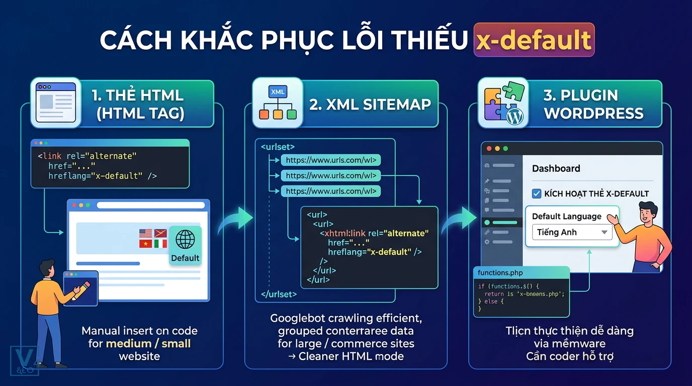 phuong-phap-khac-phuc-loi-thieu-x-default Ba phương pháp xử lý lỗi thiếu x-default bằng thẻ HTML, XML Sitemap và cấu hình plugin trên WordPress.